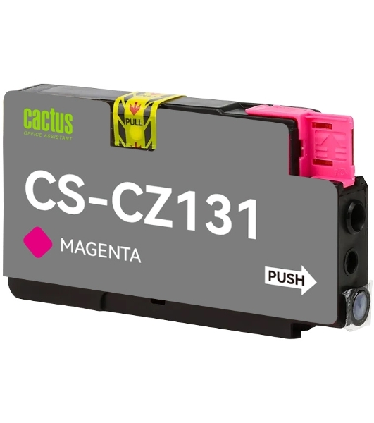 Картридж струйный Cactus CS-CZ131 №711 пурпурный (26 мл) для HP DesignJet T120/T520