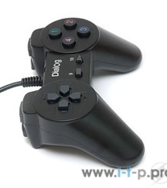 Геймпад Dialog Action GP-A01, черный Геймпад, 10 кнопок, USB