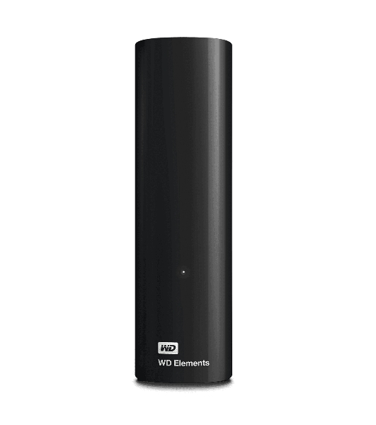 Внешний HDD WD Elements Desktop WDBWLG0140HBK-EESN, 14ТБ, черный