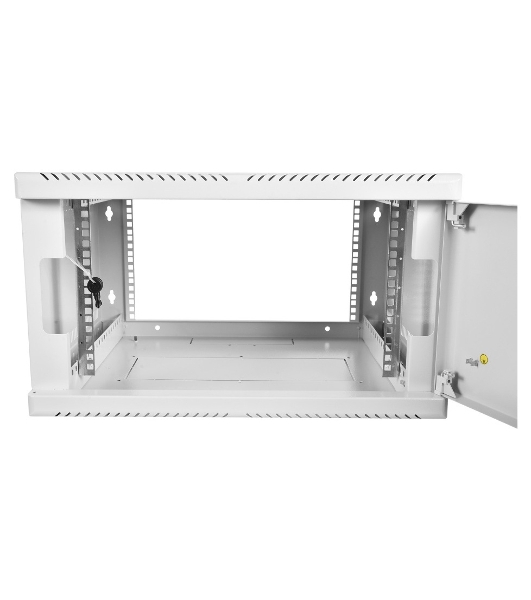 Шкаф телеком. настен, 15U, 600x650, дверь металл (ШРН-15.650.1) (1 коробка)