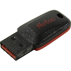 Флешка USB Netac U197 (NT03U197N-016G-20BK), 16Gb, USB 2.0, R/W 25/10, черный/красный, фото5