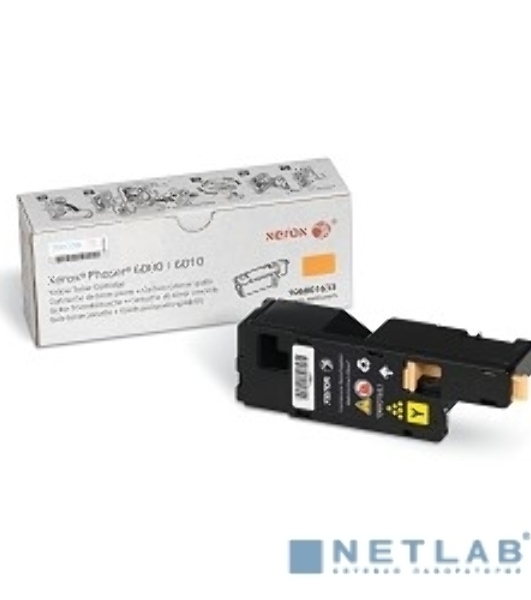 Картридж лазерный Xerox 106R01633 желтый для Xerox Ph 6000/6010N/WC 6015 (1000 стр.)(Channels)