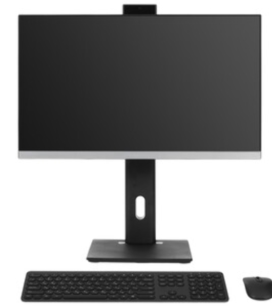 Моноблок Digma Pro Unity DM23P5-ADXW03, 23.8' 1920x1080 Full HD i5 12400 (2.5) 16Gb SSD512Gb UHDG CR Windows 11 Professional GbitEth WiFi BT 90W клавиатура мышь Cam, серый/черный