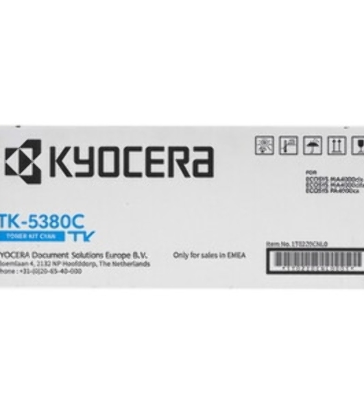 Картридж лазерный Kyocera TK-5380C 1T02Z0CNL0 голубой (10000 стр.) для Kyocera PA4000cx/MA4000cix/MA4000cifx