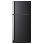 Холодильник Sharp SJ-XE59PMBK черный двухкамерный 430/148л морозилка сверху, No Frost, фото2