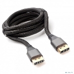Кабель DisplayPort Cablexpert CC-DP8K-6, v1.4, 1.8м, 20M/20M, нейлоновая оплетка, метал. разъемы, пакет, фото3