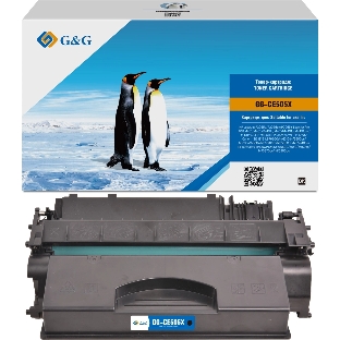 Картридж лазерный G&G GG-CE505X (CE505X) черный (6500 стр.) для HP LaserJet P2055d/P2055dn/P2055x; LaserJet Pro 400 M401/M401a/M401n/M401d/M401dn/M401dne/M401dw/MFP M425/MFP M425dn/MFP M425dw