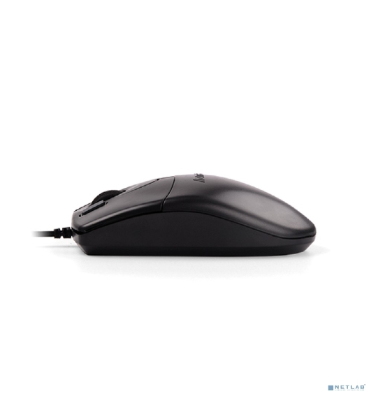 Мышь проводная A4Tech OP-620DS черный, 1000 dpi, USB, кнопки - 4