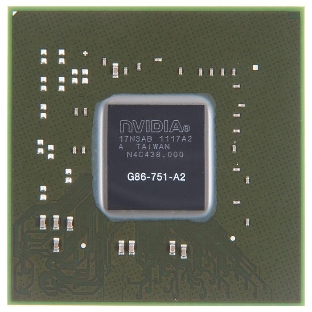Видеочип GeForce 8400M GT, G86-751-A2 (new)
