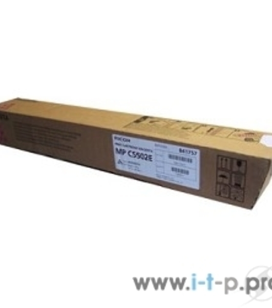 Картридж лазерный Ricoh 841757/842022 тип MPC5502E, пурпурный для Aficio MP C4502/C5502 22500 стр.