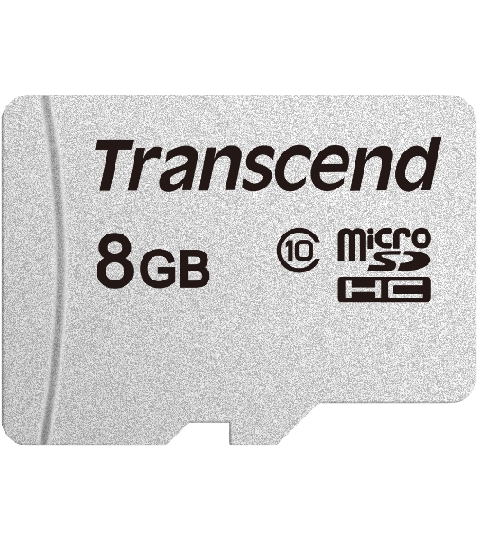 Флеш карта microSDHC 8Gb Class10 Transcend TS8GUSD300S w/o adapter