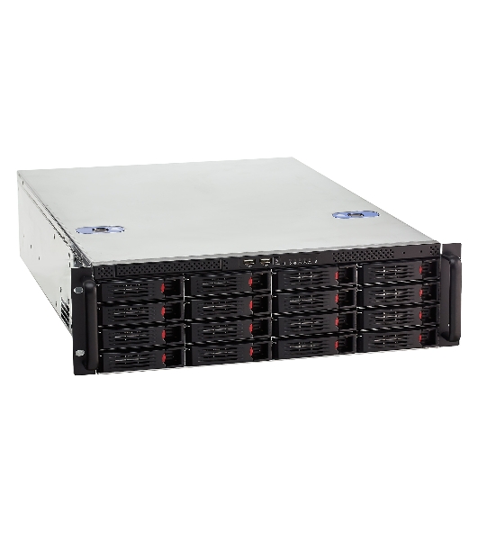 Серверный корпус ExeGate Pro EX281300RUS 3U660-HS16 (RM 19', высота 3U, глубина 660, БП 2U-600ADS,16xHotSwap, USB)
