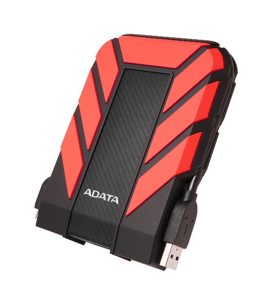 Внешний HDD 2.5' ADATA HD710P, 2TB, USB 3.2 Gen 1 Type-A, 5400 rpm, черный/красный
