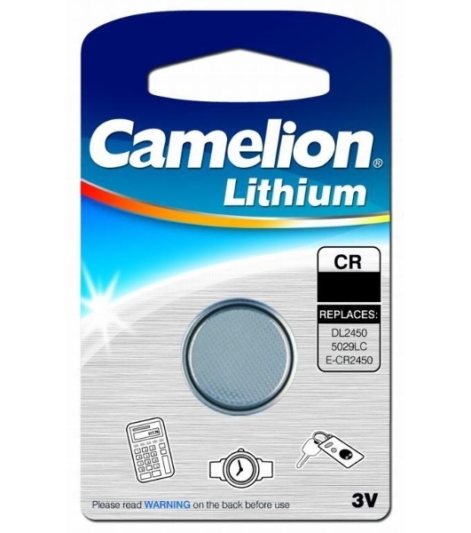 Элемент питания литиевый Camelion CR CR2016 BL-1 (блист.1шт)