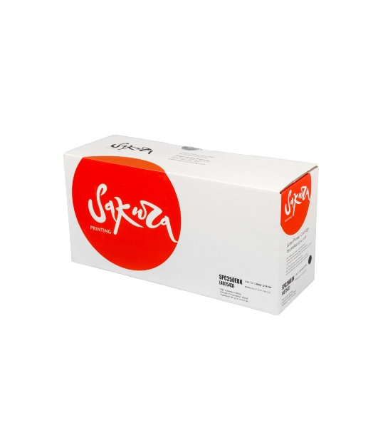 Тонер-туба Sakura SPC250EBK (407543) для Ricoh Aficio SP C250/C260/C261, черный, 2000 к.