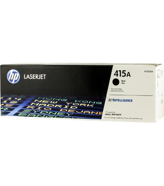Тонер Картридж HP 415A W2030A черный (2400 стр.) для HP LJ M454/MFP M479