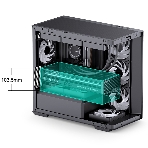 Корпус без блока питания Корпус JONSBO D300 Black MATX без БП, боковая панель из закаленного стекла, mini-ITX, micro-ATX, черный, фото12