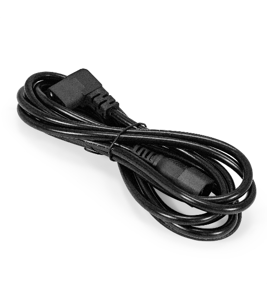 Кабель питания ExeGate Power EC-3P (C13 угловой->C14, VDE-250V-3*1.0мм2, медь, черный, 16A, 3 м)
