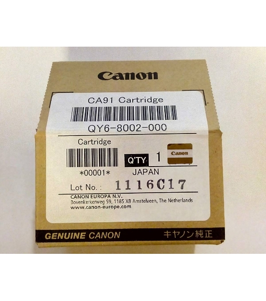 Печатающая головка CANON G1400/2400/3400 черная (QY6-8011/QY6-8002)