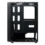 Компьютерный корпус без блока питания HSPD M530, Mesh Mid Tower, Black, TG, 0.4 SPCC, no fans ATX, mATX, mITX 155/290/200mm 2x2.5', 2x3.5', 7xPCI 1xUSB-A 3.0, 2xUSB-A 1.0 335x193x445mm, фото12