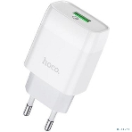 Зарядное устройство Hoco 18Вт, 3А, QC3.0, 1xUSB + кабель USB/Type-C, CS12A, белый, блистер, фото9