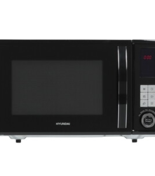 Микроволновая печь Hyundai HYM-D3009 черный, 23 л, 800 Вт, переключатели - кнопки, поворотный механизм