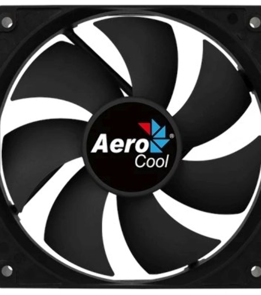 Вентилятор для корпуса Aerocool/Formula Force 12 черный, 120 мм, 1000 об/мин, 23.7 дБ, 3 pin