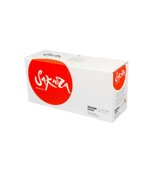 Тонер-туба Sakura SPC250EM (407545) для Ricoh Aficio SP C250/C260/C261, пурпурный, 1600 к.