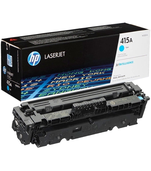 Тонер Картридж HP 415A W2031A голубой (2100 стр.) для HP HP LJ M454/MFP M479