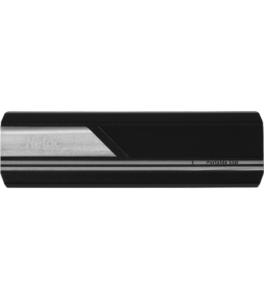 Внешний SSD Netac ZX10, 2TB, USB 3.2 Gen 2 Type-C, R/W 1050/1050, черный