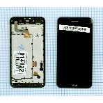 Дисплей для Asus PadFone mini 4.3, черный с рамкой, фото3