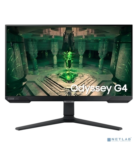 Монитор 25' Samsung Odyssey G4 S25BG400EI IPS 1920x1080, 240 Гц, 1 мс, 16:9, 400 кд/м2, 2xHDMI, 1хDP, 1x3.5 мм, черный