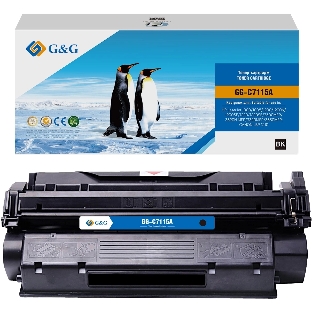 Картридж лазерный G&G GG-C7115A (C7115A) черный (2500 стр.) для HP LJ 1000/1005/1200/1200N/1200SE/1220/1220SE/3300MFP/3320N MFP/3320MFP/3330MFP