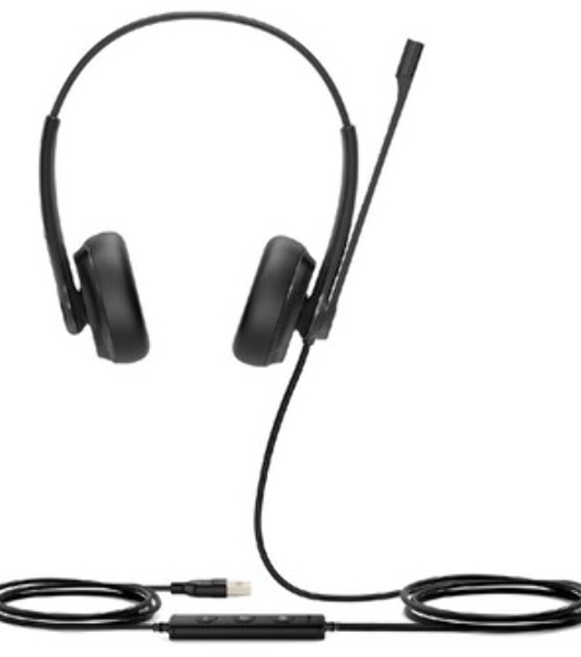 Гарнитура проводная Yealink UH34 Dual UC
