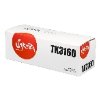 Картридж лазерный Sakura TK3160 для Kyocera Mita ECOSYS p3045dn/p3050dn/p3055dn/p3060dn, черный, 12 500 к., фото 1