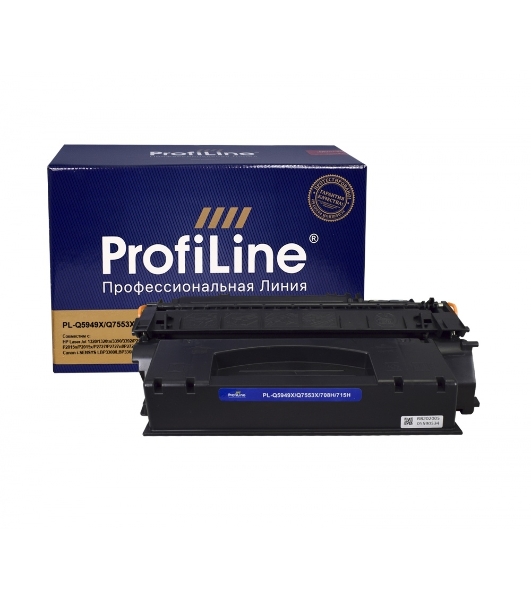 Картридж лазерный ProfiLine совместимый Q5949X/7553X/715H для HP 1320/3390/P2010/P2014/P2015/M2727/Canon LBP-3310/3370/3300 7000к PL