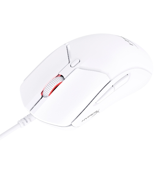 Мышь проводная HyperX Pulsefire Haste 2 белый, 26000 dpi, USB, кнопки - 6