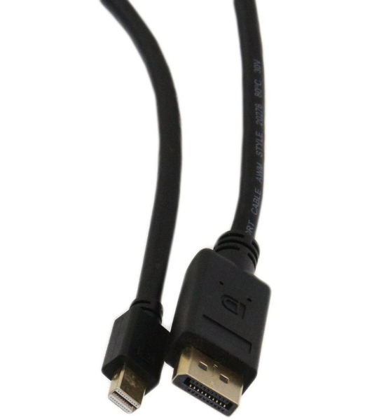 Кабель-переходник Telecom (TA682-1.8M) 4K*60Hz 1.2V Mini DisplayPort M <--> DisplayPort M 1,8м 6926123463314