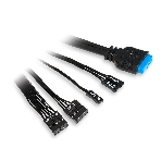 Компьютерный корпус без блока питания HSPD M530, Mesh Mid Tower, Black, TG, 0.4 SPCC, no fans ATX, mATX, mITX 155/290/200mm 2x2.5', 2x3.5', 7xPCI 1xUSB-A 3.0, 2xUSB-A 1.0 335x193x445mm, фото9