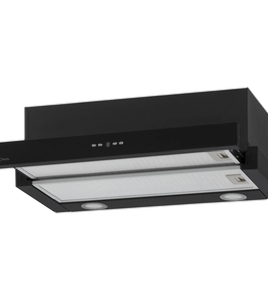 Вытяжка кухонная Krona KAMILLA T 600 BLACK (1 мотор)