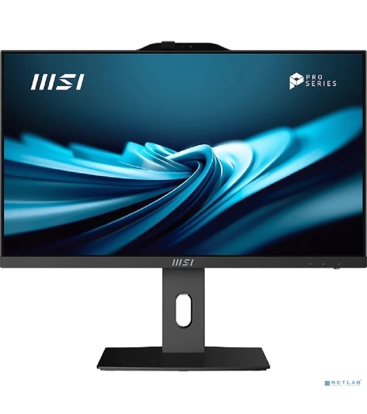 Моноблок MSI Pro AP242P 14M AiO 23,8' FHD(1920x1080)IPS AG Non-touch, Core i5-14400 (2.5GHz), 16Gb DDR5 (2x8GB), 512Gb SSD, Intel UHD,WiFi,BT,camera,WirelessKB&mouse Eng/Rus,noOS,1y w-ty,черный (9S6-AE0621-822)