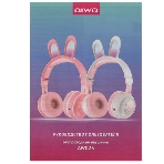 Наушники AIWA AW023 pink, фото5