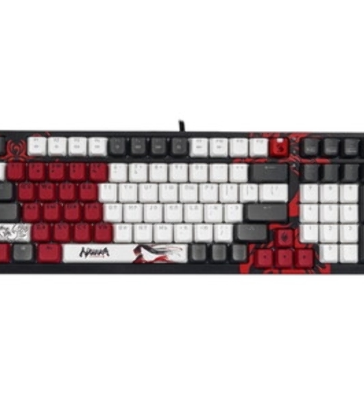 Клавиатура A4Tech Bloody S98 Naraka BLMS Plus проводная, USB Type-A, чёрный/красный