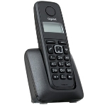 Радиотелефон Dect Gigaset A116 черный АОН, фото4