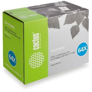 Картридж лазерный Cactus CS-CC364XS черный (24000 стр.) для HP Laser Jet P4015/P4515