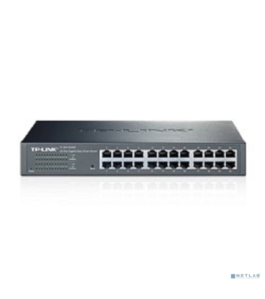 Коммутатор TP-Link SMB TL-SG1024DE 24-Port Gigabit Easy Smart Switch, 24 10/100/1000Mbps RJ45 ports, MTU/Port/Tag-based VLAN, QoS, IGMP Snooping