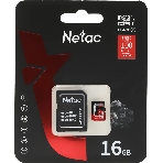 Флеш карта NeTac MicroSD card P500 Extreme Pro 16Gb, retail version w/SD adapter, фото12