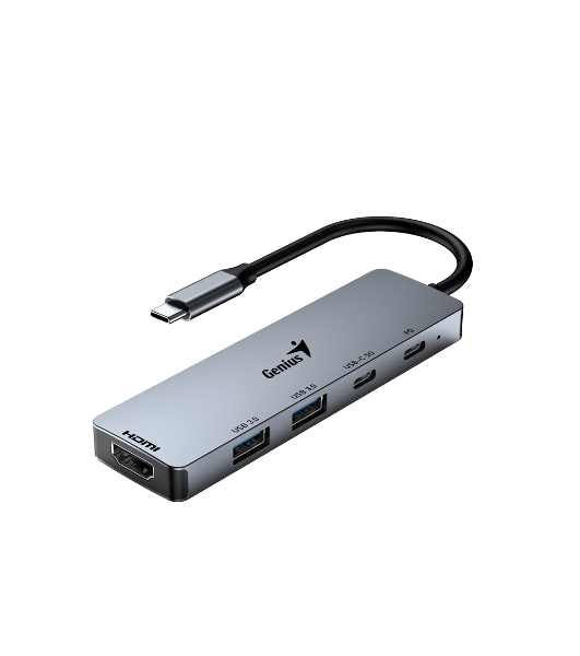 USB-концентратор Genius UH-500, USB Type-C, USB 3.0/HDMI, USB Type-C