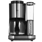 Кофеварка капельная BQ CM7002 Steel-Black со встроенной кофемолкой, исп. кофе - молотый/зерновой, 1.25 л, 800 Вт., фото3