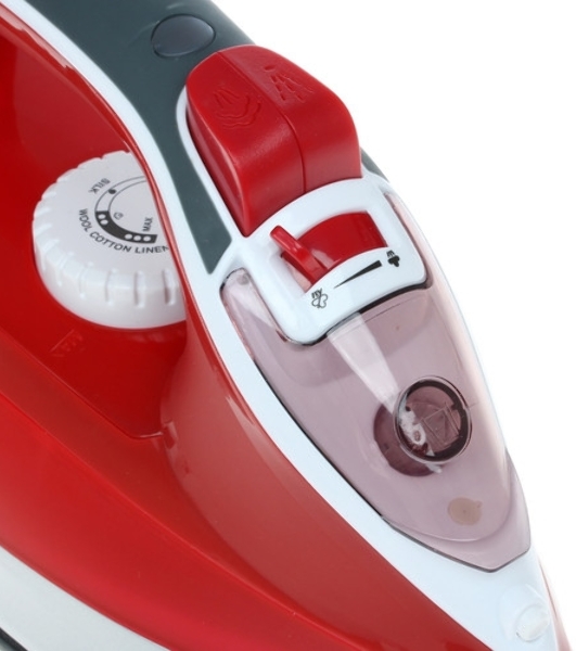 Утюг Kelli KL-1622 красный, 2200 Вт, 100 г/мин, 400 мл